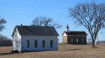 Calvinistic Methodist Church and Arvonia School - Lebo, Kansas