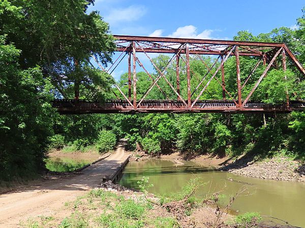 Covered Rail Bridge - New Albany, Kansas