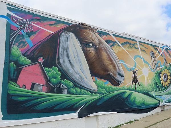Dusk in De Soto mural - De Soto, Kansas