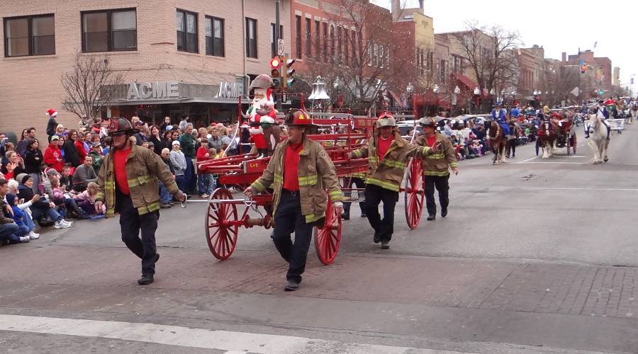 Topeka Fire Department Ladder Wagon
