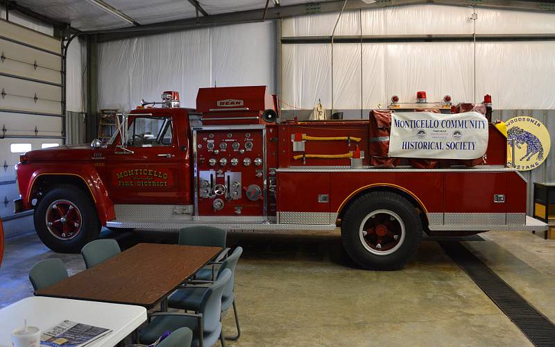 Monticello Volunteer Fire Department fire truck