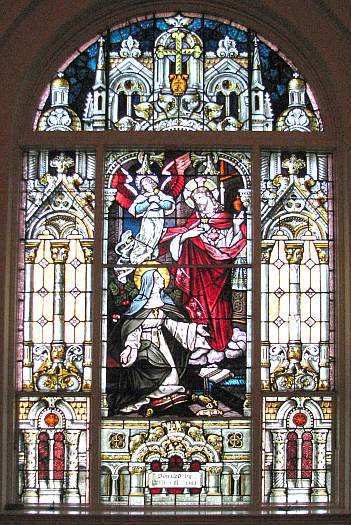 Sacred Heart Chapel  stained glass window