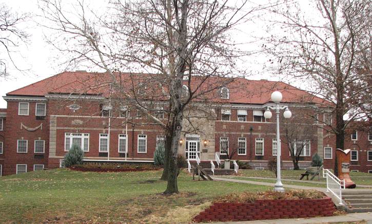 Administration building for the Kansas School for the Deaf.