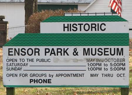Ensor Park and Museum - Olathe, Kansas