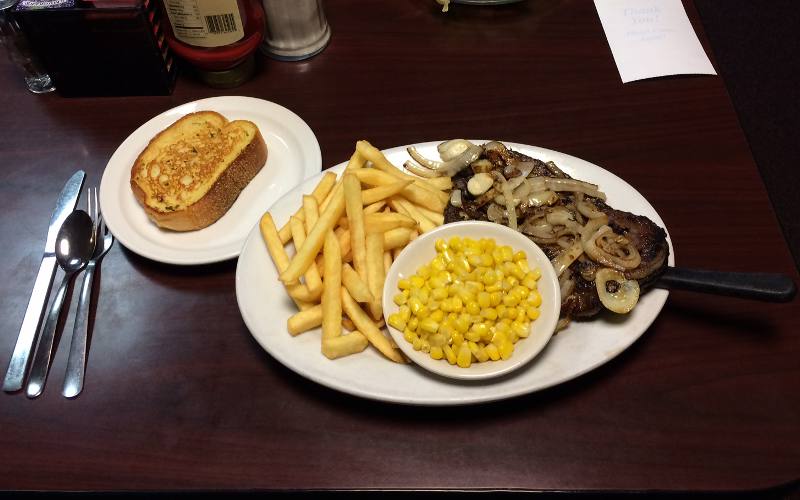 Liver and onions at Mom's Kitchen in Olathe