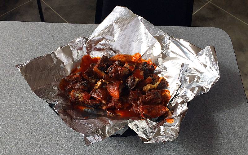 Burnt Ends at Bee Cee's Bar-B-Que