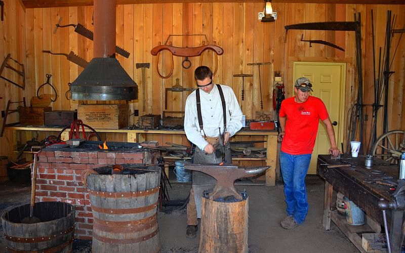 Deanna Rose Children's Farmstead blacksmith shop