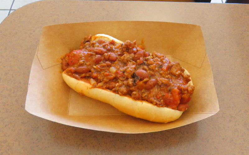 Chili dog at  Tay's Burger Shack