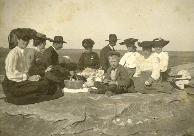 Rock City picnic in 1900