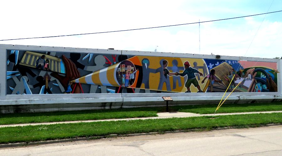 The Road From Brown V. Board - The Great Mural Wall