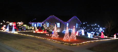 Skyline Parkway Holiday Lights - Topeka, Kansas