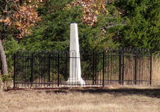 Chief Abram B. Burnett Grave - Topeka, Kansas