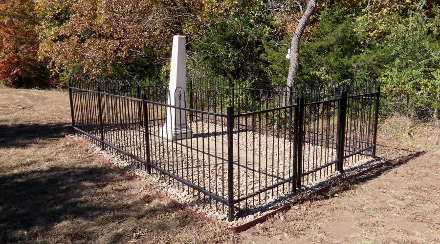 Chief Abram B. Burnett Grave