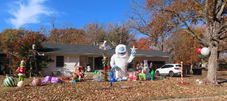 McAlister Avenue Christmas Display - Topeka, Kansas