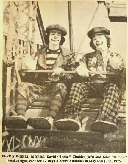 World Record riding the Ferris wheel at Boyles Joyland