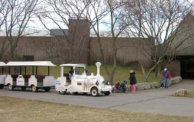 Sedgwick County Zoo tram