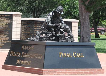 Kansas Fallen Firefighters Memorial - Wichita Kansas