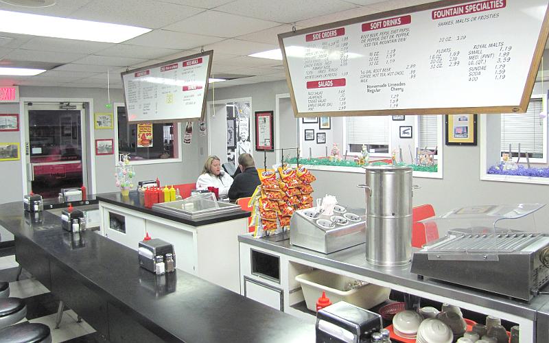 Nu-Way Cafe counter