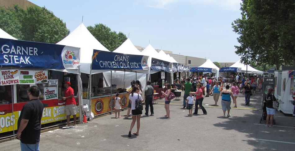 A. Price Woodard Park food vendors - Wichita, Kansas