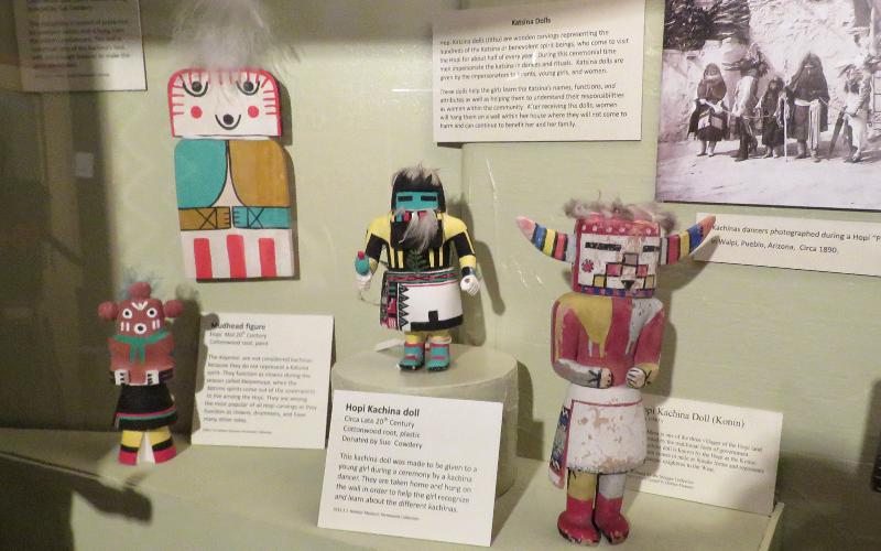 Native American, Hopu Kachina dolls