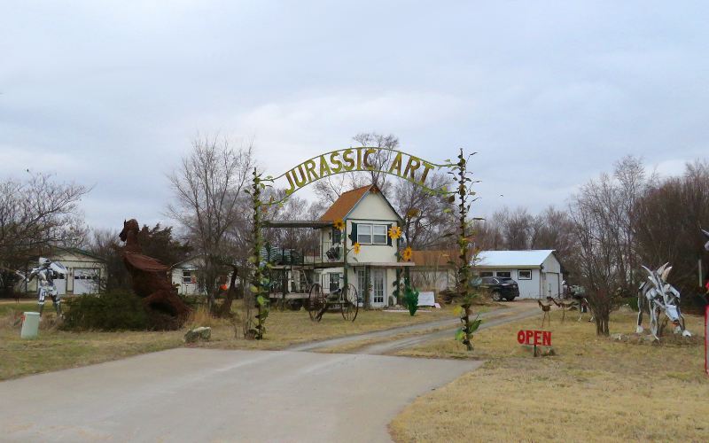 Jurassic Art - Rose Hill, Kansas