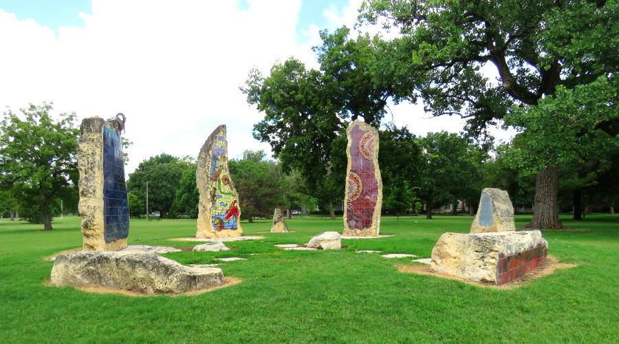 Solar Calendar - Mini Stonehenge